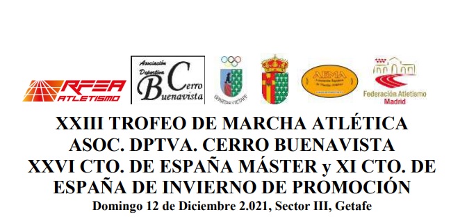 Trofeo C.Buenavista - Campeonato de España Promoción de Invierno y Máster - Getafe 2021