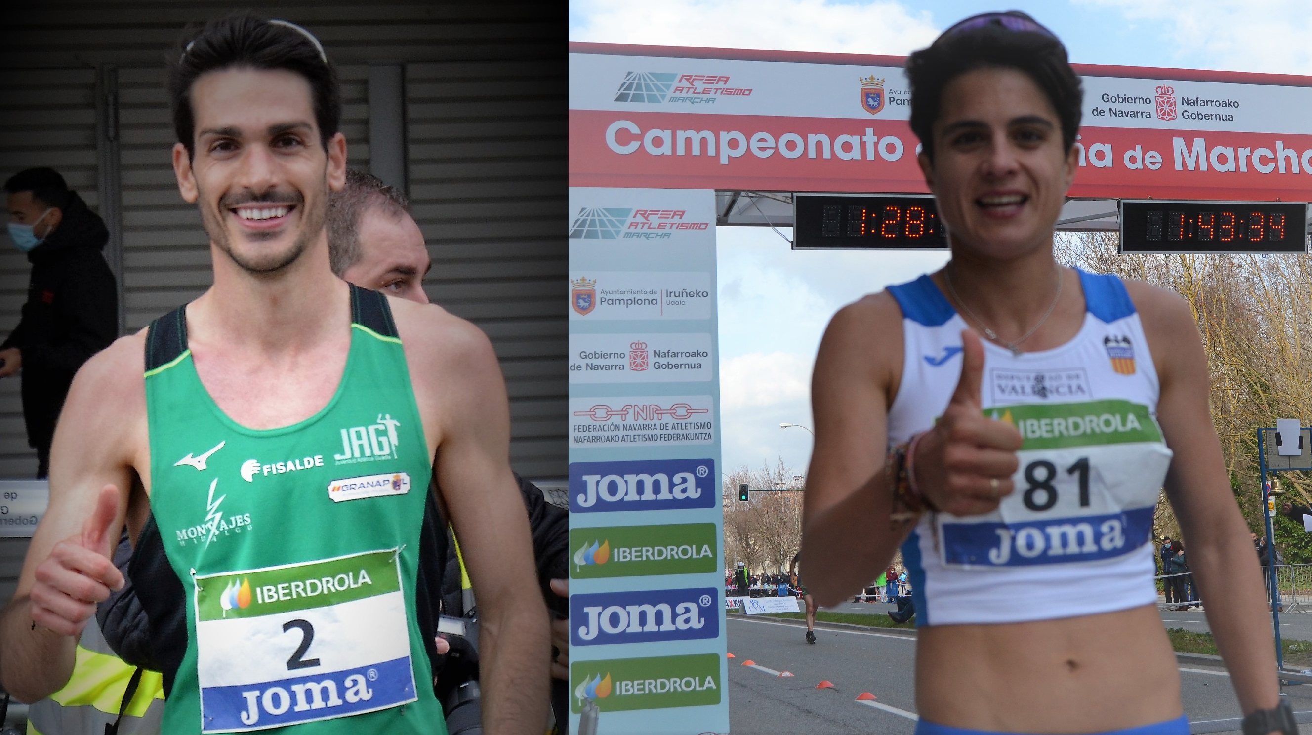 Campeonato de España de Marcha en Ruta 20 Km / Gran Premio de Marcha "Ciudadela de Pamplona" 2022