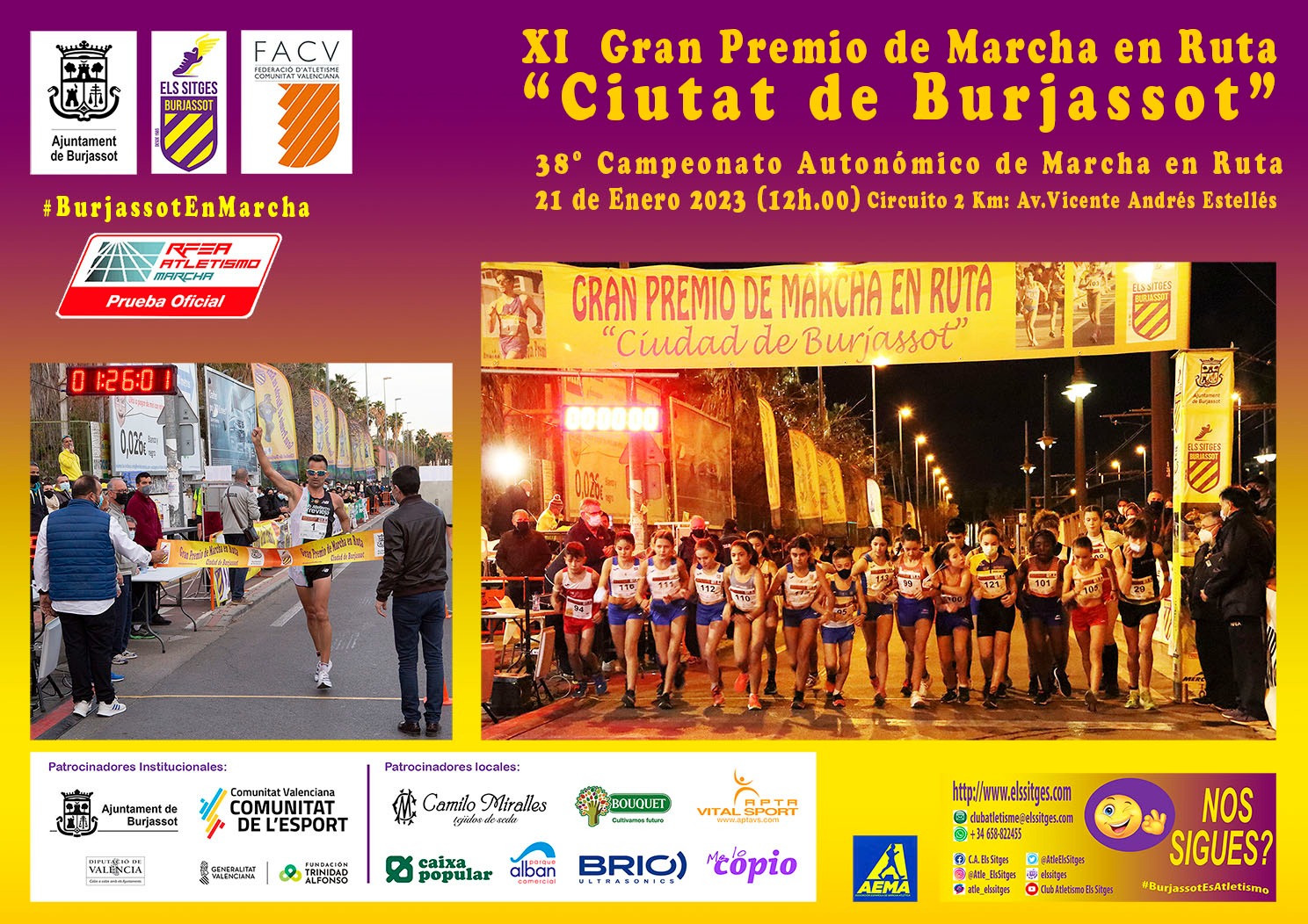 XI Gran Premio de Marcha en ruta "Ciutat de Burjassot"