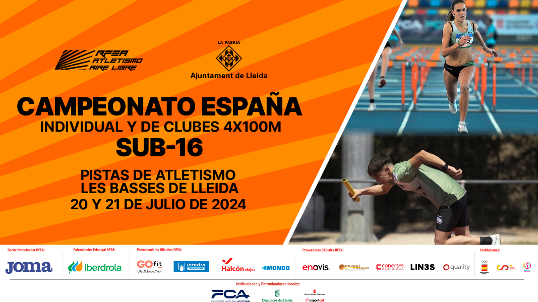 Campeonato de España categoría Sub-16. Lleida