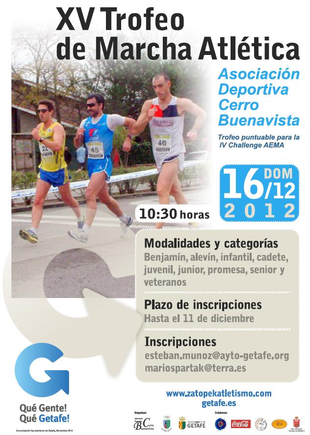 Tº ASOC. DEP. CERRO BUENAVISTA, GETAFE: 16-12-2012