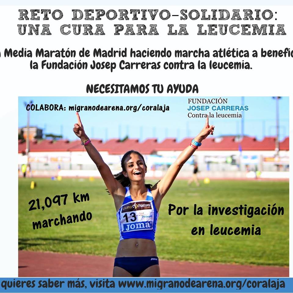 Coral Aja y su reto solidario