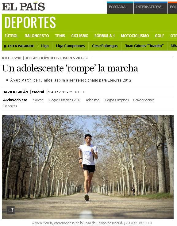 ÁLVARO MARTÍN EN "EL PAÍS"