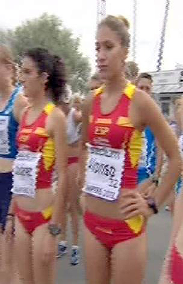 Mar Juárez y Sara Alonso en la salida